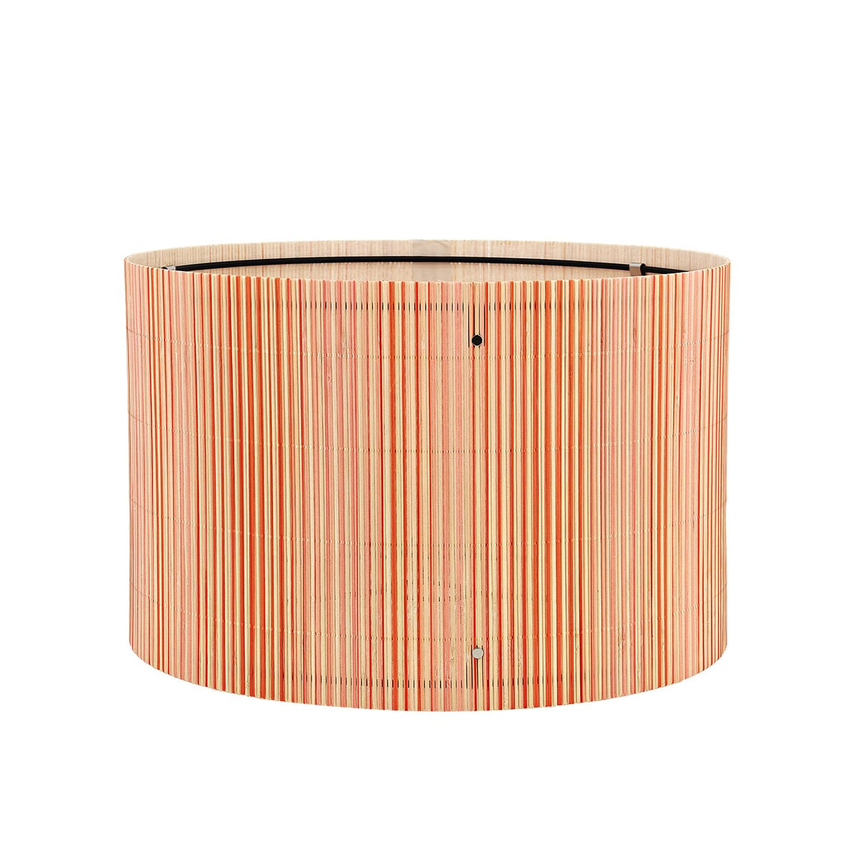 Modern Pendant lamp shade Art decorative Orange Lines Minimalist 13.8x9Inch (Orange & Lines)