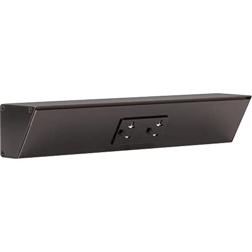 Task Lighting TR Angled Power Strip (12 Inch / Black)