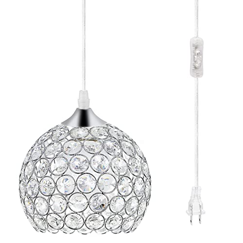 Elegant Crystal Chandelier Pendant Light