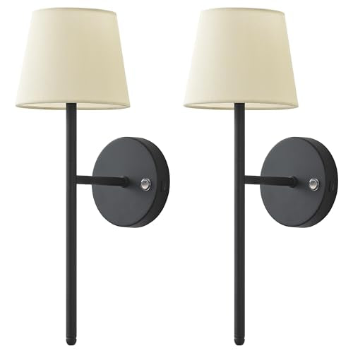 Cordless Wall Sconces 2 Pack