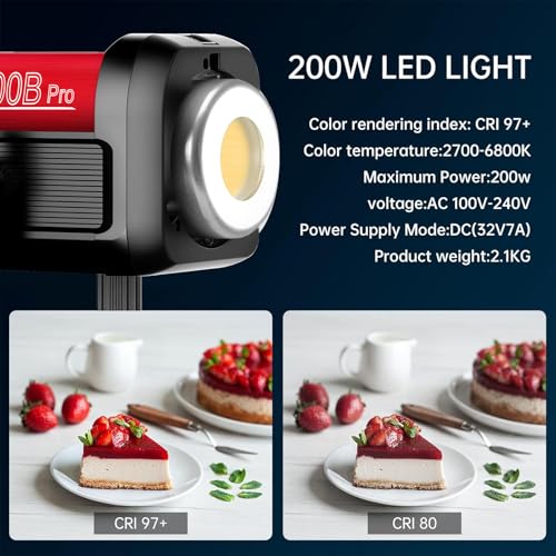 GVM LED Video Light Studio (200W)