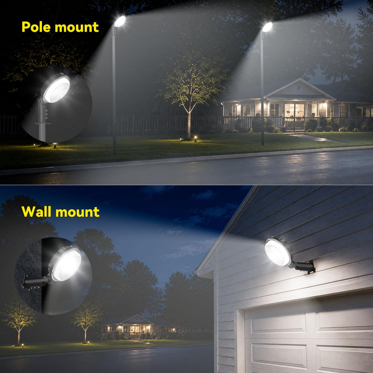150W LED Barn Light Outdoor Dusk to Dawn Lights