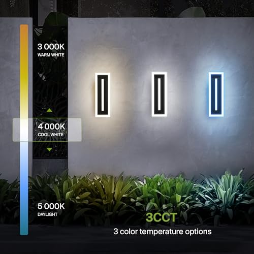 18" LED Linear Wall Sconce (Black)