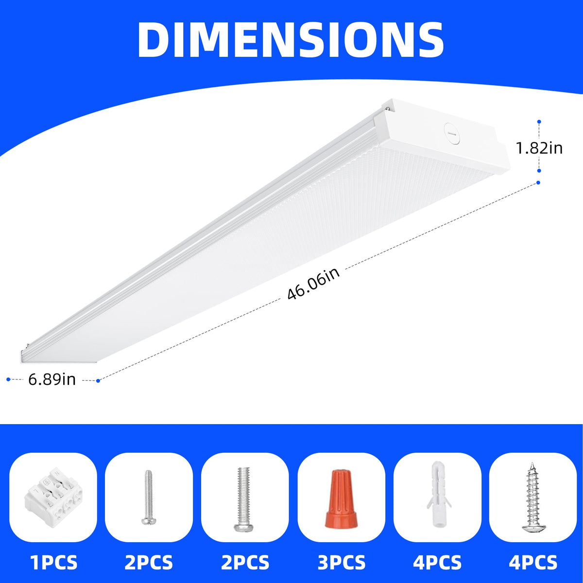 4FT 7'' W LED Wraparound Light (7 Inch Width)
