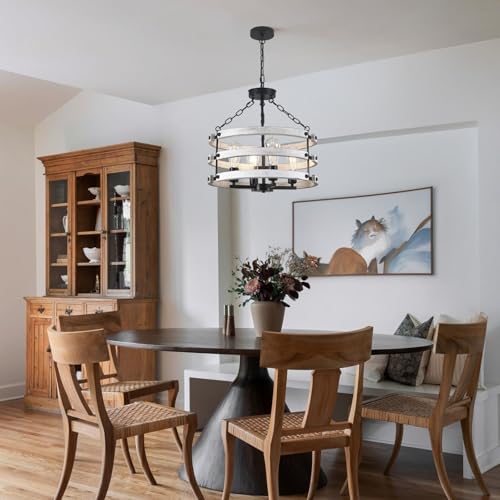 Rustic Farmhouse Chandelier (18.89Inches)