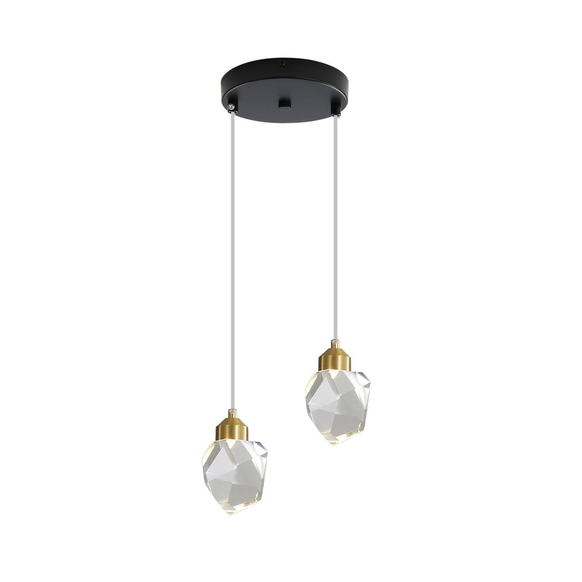 Black Diamond Crystal 2 (Black / White / 2-Head)