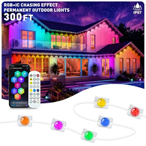 300FT RGB+IC Permanent Outdoor Lights (300FT)