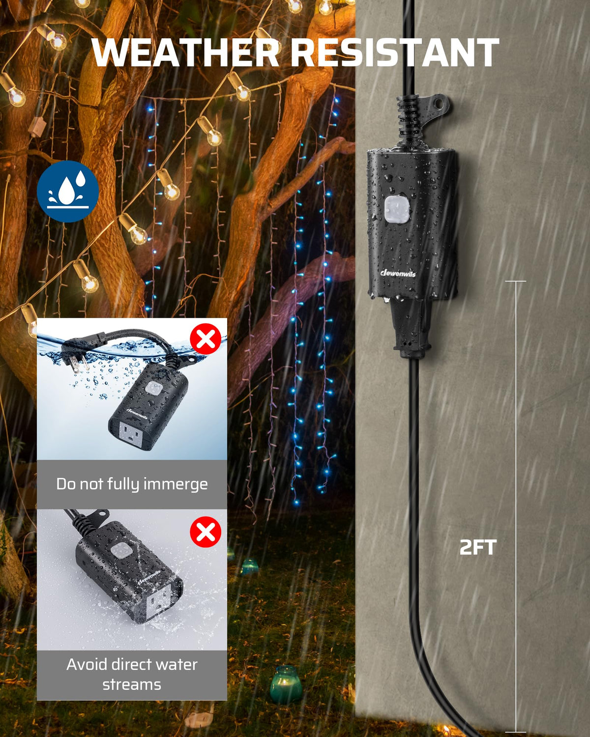Halloween Outdoor Remote Control Outlet
