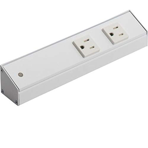 Task Lighting APT Angled Power Strip 48 inch (48 inch Standard / White)