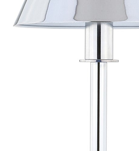 Roxy Slim Modern LED Table Lamp Metal 26" (Chrome)