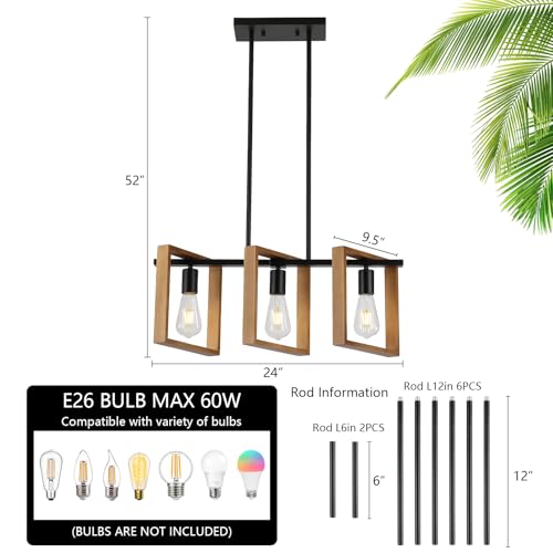 Wood Pendant Light