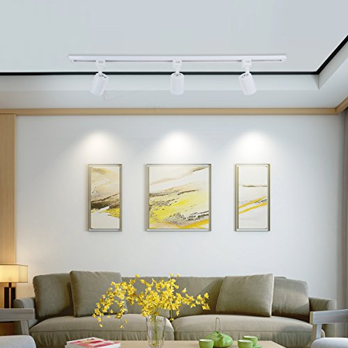 12 Pack LED Track Lighting Heads 6.5W White 3000K Warm White (3000K Warm White)