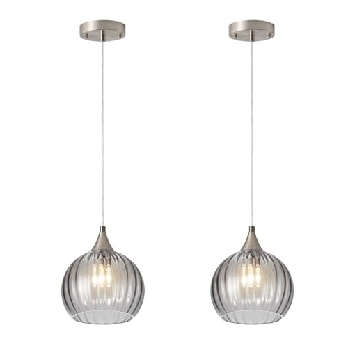 Brushed Nickel Pendant Lights Kitchen Island