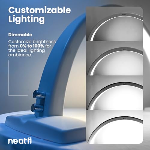 LED Half Moon Table Lamp (White)
