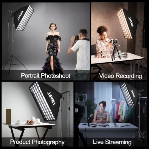 Softbox Photography Lighting Kit