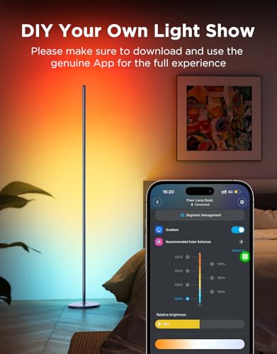 RGBIC Floor Lamp
