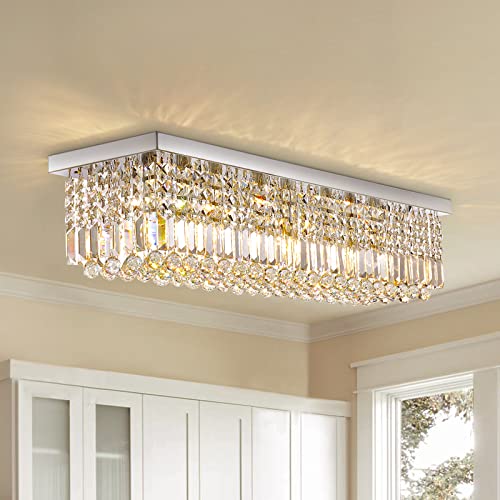 Modern Crystal Chandeliers for Dining Room