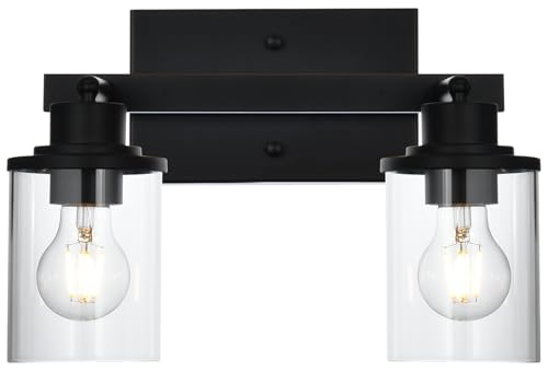 2 Light Kitchen Track Light Fixtures Ceiling Vanity Lights Black (Black / 2 Light)
