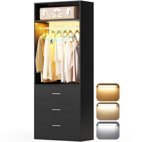 2FT/4FT/8FT Closet System with Motion Sensor Lights
