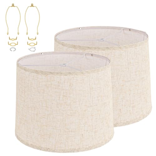 Lamp Shade 2 Pack (Linen Beige)