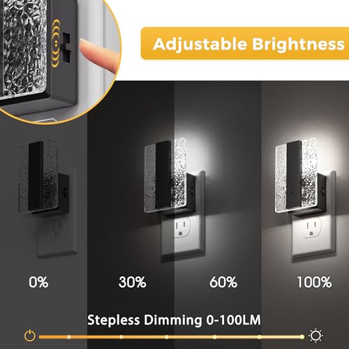 Night Lights Plug Into Wall (5000K / 2 Pack)