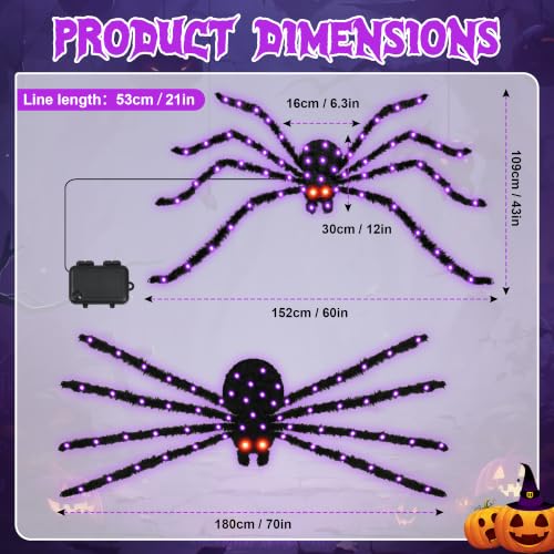 Halloween Spider Lights
