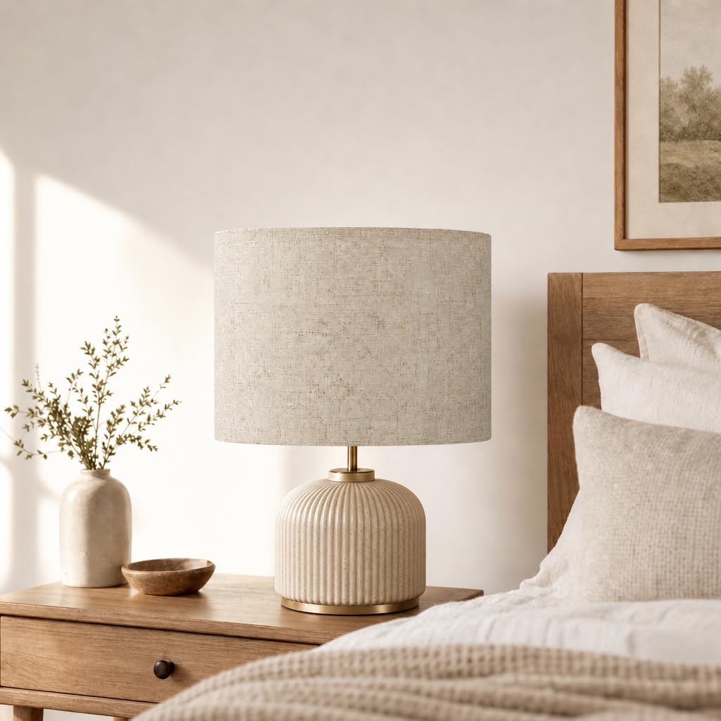 2 Pack Cylindrical Oatmeal Can Replacement Lamp Shades (Amaranth color)