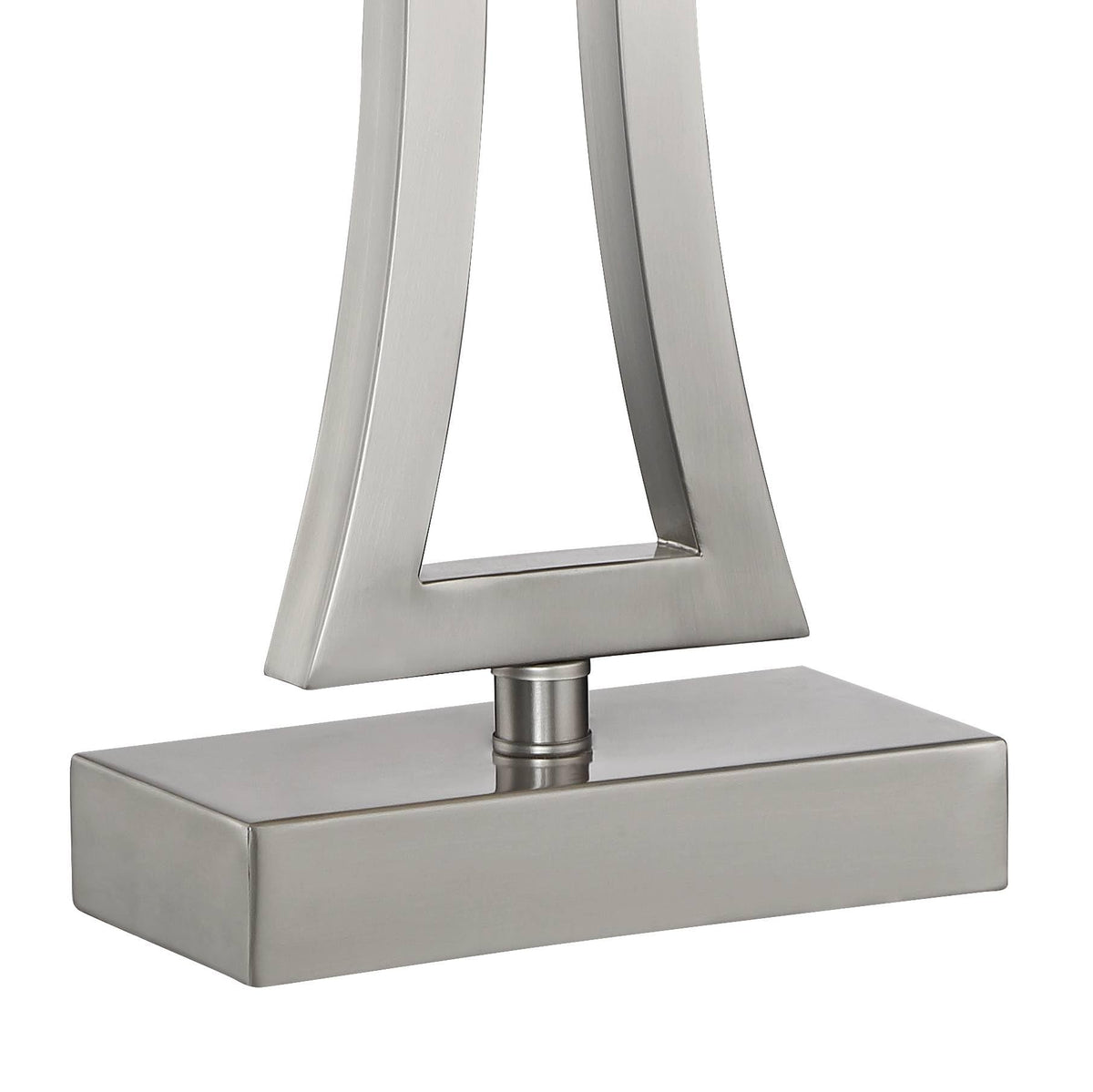 Roxie 31" Table Lamps Set of 2 Brushed Nickel Large with Smart Sockets (Brushed Nickel - Smart Sockets Included)