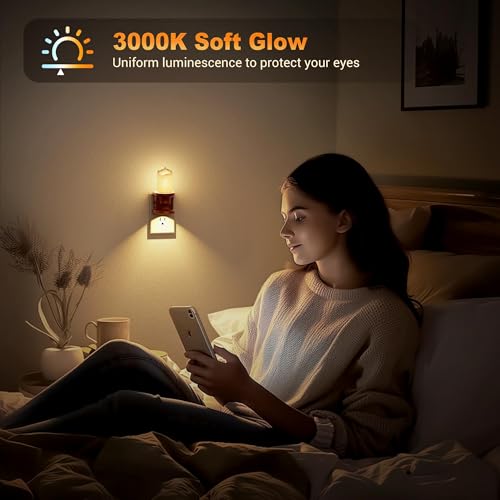 Nightlight Flameless Candle (Round Platform-3000K / 2 Pack)