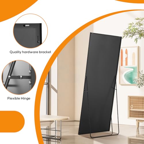 Mirror Full Length (Claccic Black-rect / 64"L x 21"W)