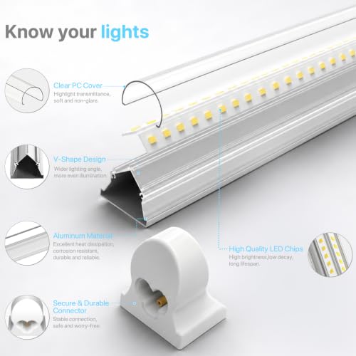 4ft LED Shop Lights (4FT)