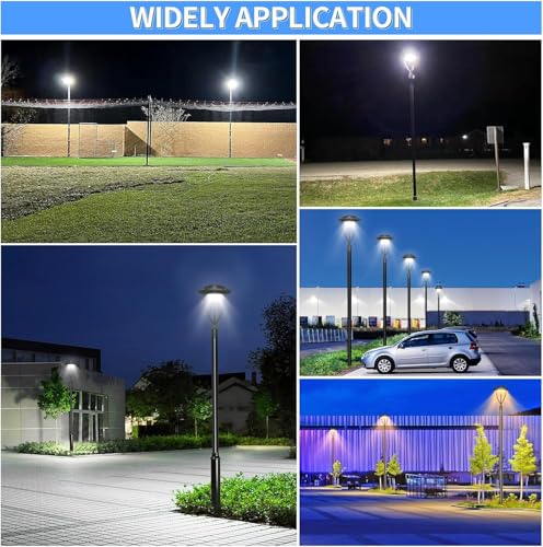 LED Post Top Light with Photocell