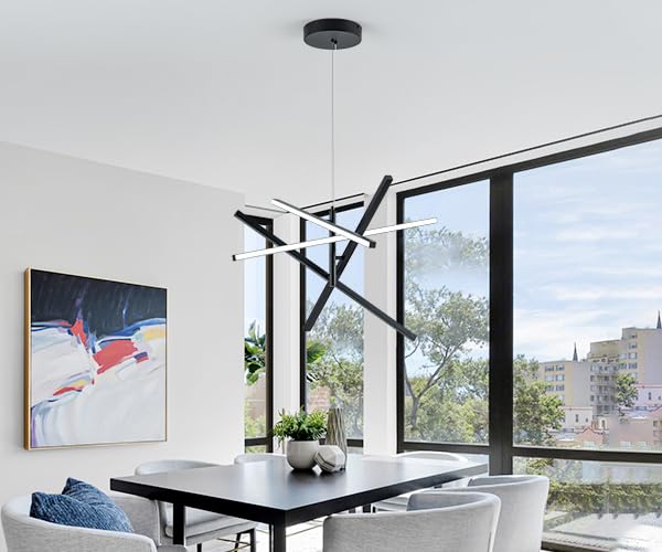 Modern Led Linear Chandelier