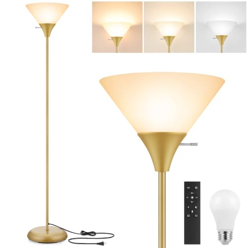 Floor Lamp for Living Room (Gold)