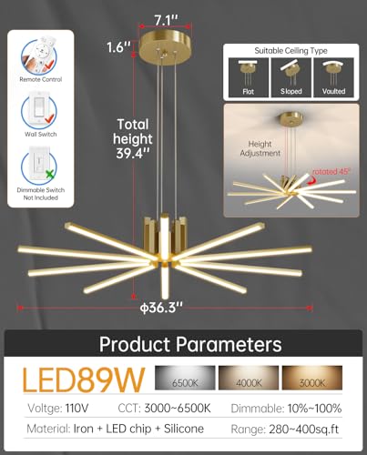 Modern Led Chandelier