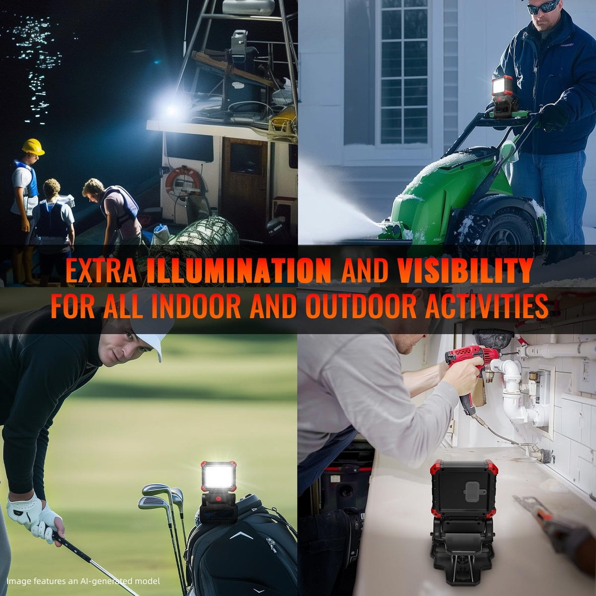 Rechargeable Clip Light