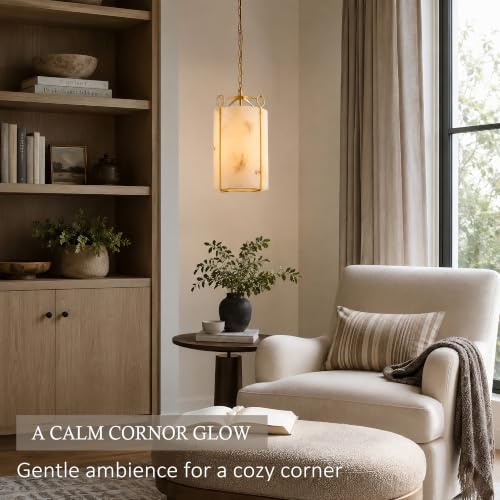 Small Alabaster Chandelier