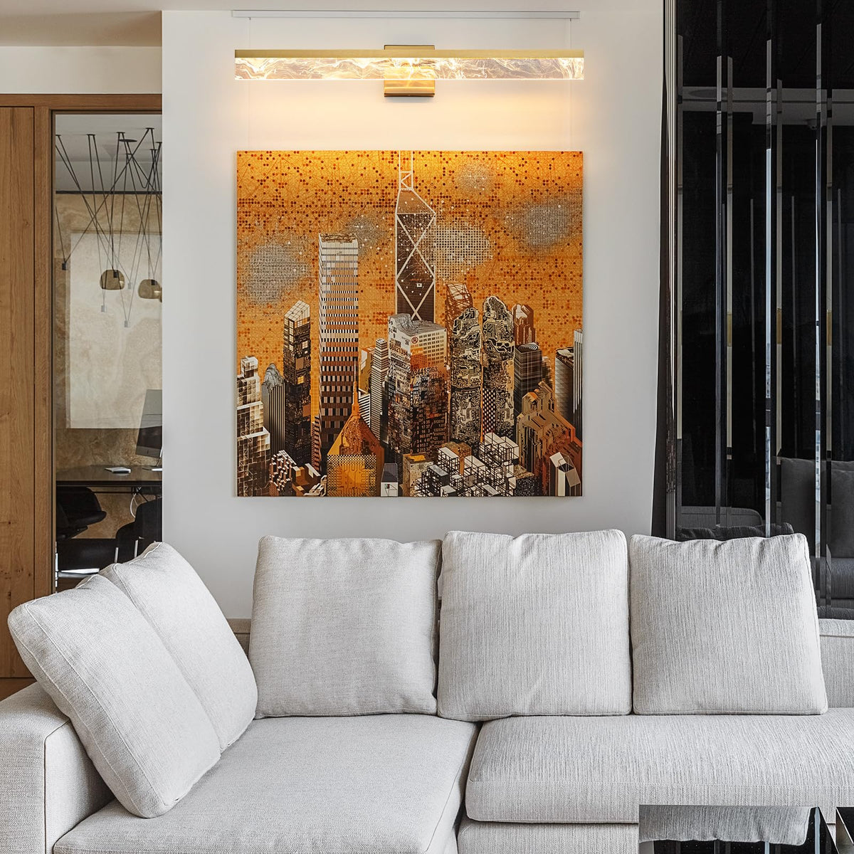 Gold Bathroom Light Fixtures (Gold / 32inch)