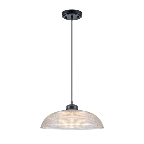 EDSILIVE Glass Pendant Light