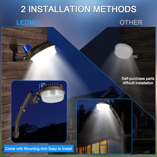 120W LED Barn Light Dusk to Dawn Outdoor Lighting 3 Pack (120W LED Barn Light - 3 Pack)