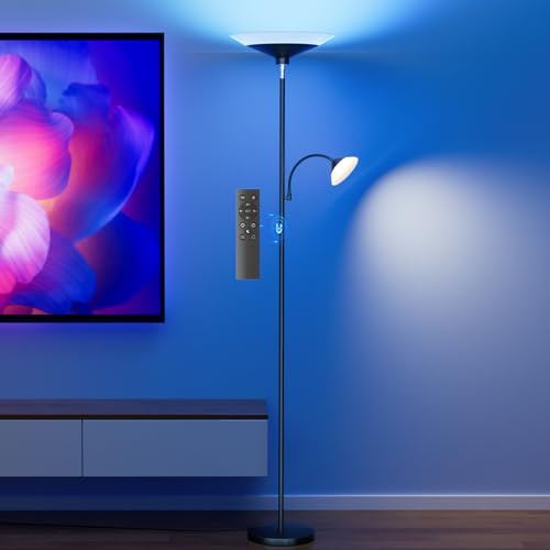 RGB Torchiere Floor Lamp (RGB (Red, Green, Blue))