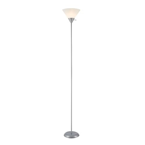 677150 Elliott 72" Floor Lamp (Silver, Elliott / 1 Pack)