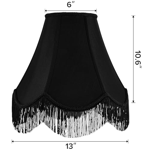 Lamp Shades Set of 2 (Black / 2 Pack)