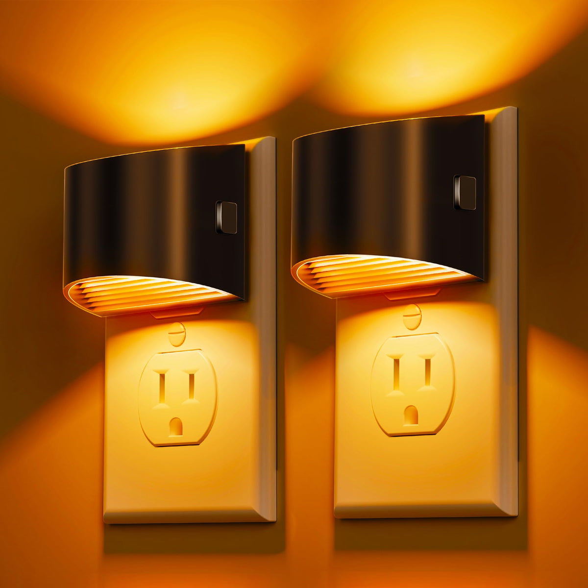 Night Light 2 Pack (Black)