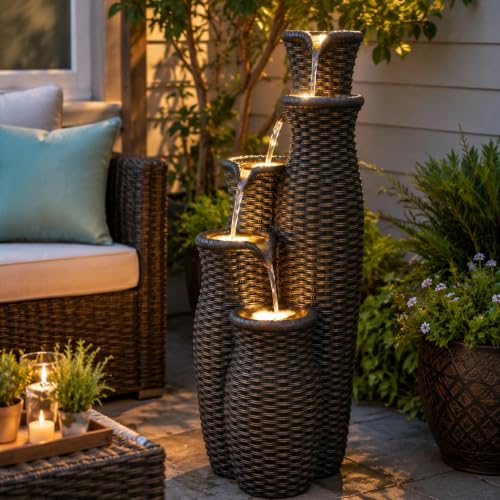 Jar Ceramic Outdoor Fountain