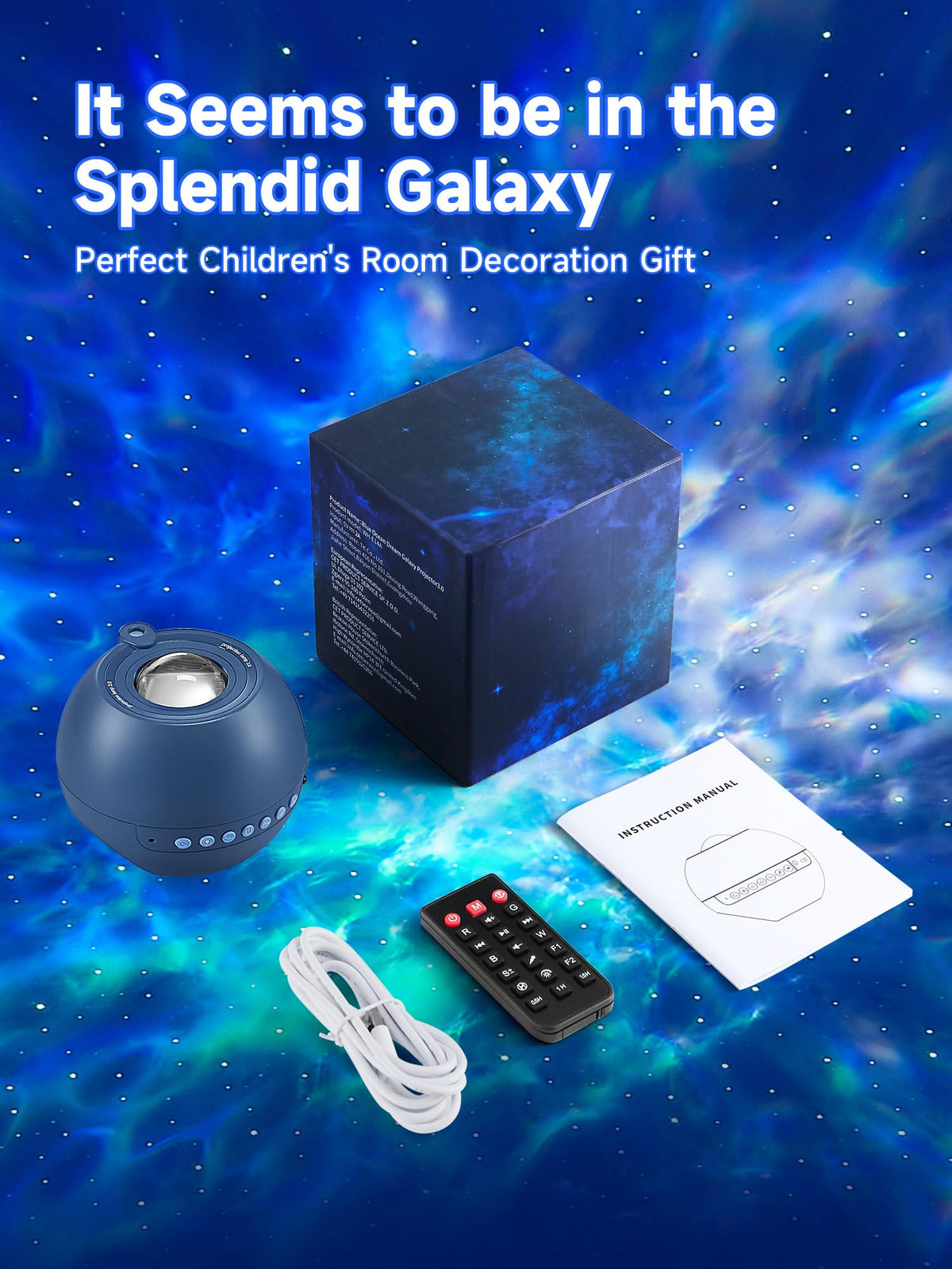 Galaxy Projector for Bedroom Star Projector for Bedroom (Blue)