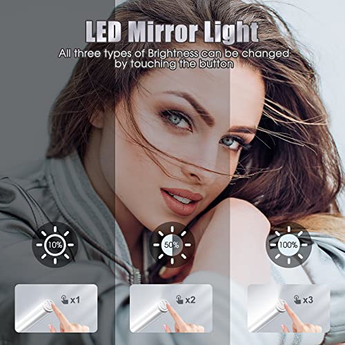 LED Mirror Lights Rechargeable Vanity Light