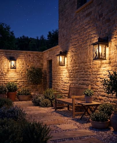 Rustic Porch Light (2Pack / Motion Sensor)