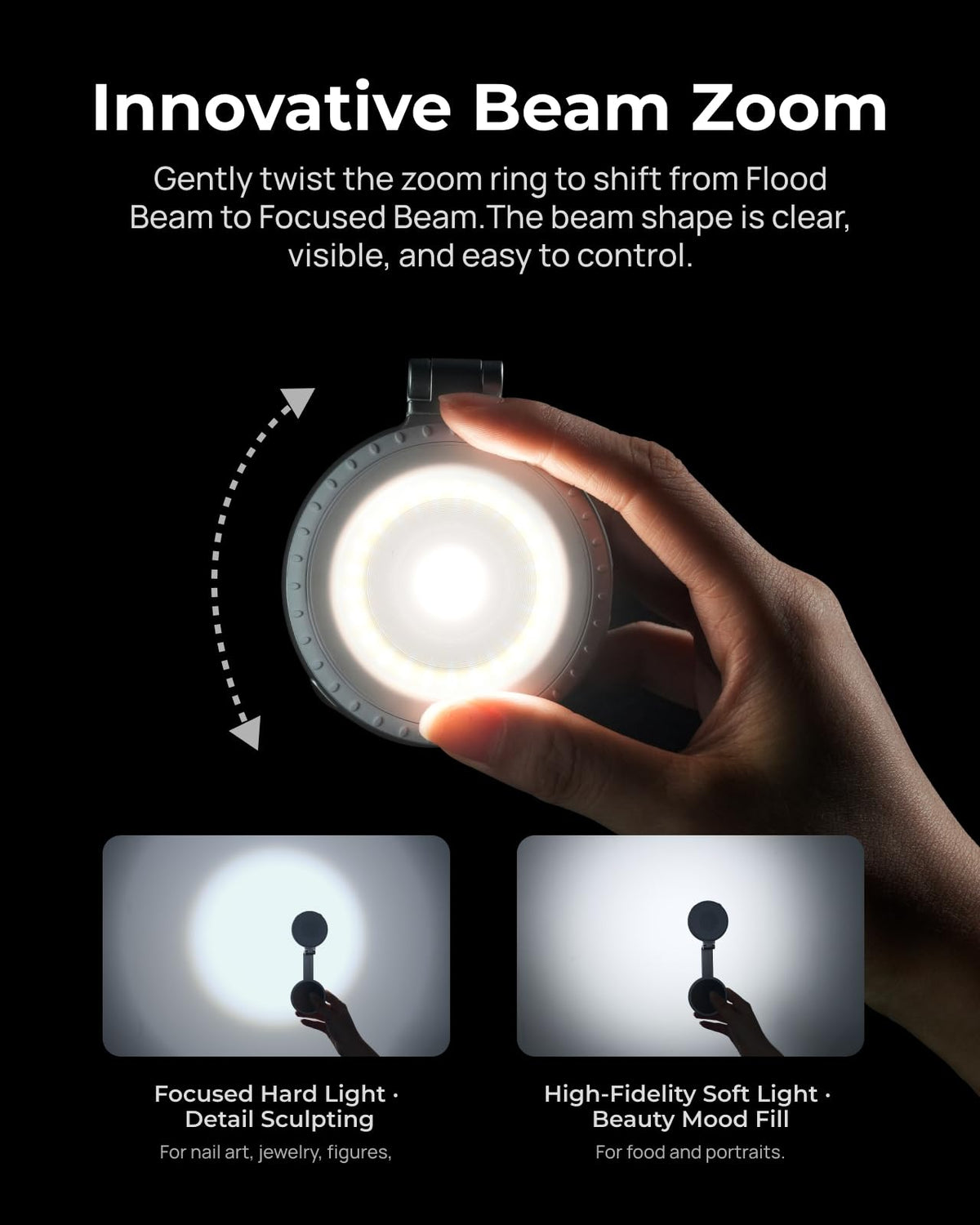 Aura Zoom Selfie Light (Zoom Selfie Light(Silver-white))