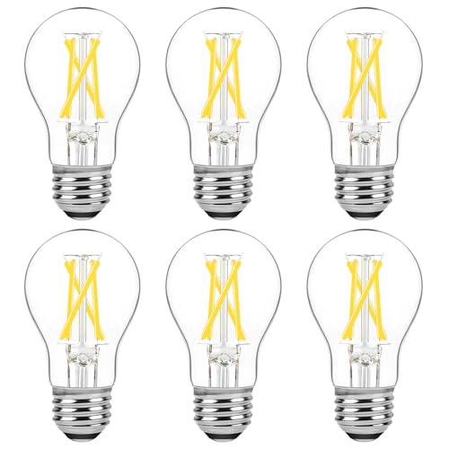 A15 LED Bulbs (5000k Daylight White / 6 Count (Pack of 1))